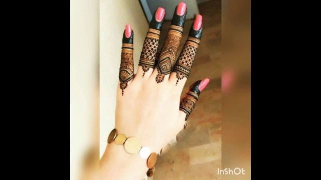 '#pk fashion star#Top 60 Fingers mehndi design.. simple mehndi design 2021...♥️'