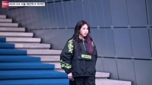 'Jamie Park (박지민) attending Seoul Fashion Week for the first time'