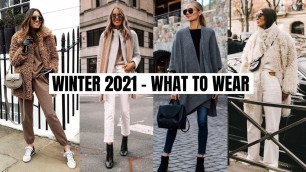 'Wearable Winter 2021 Fashion Trends  |  The Style Insider'