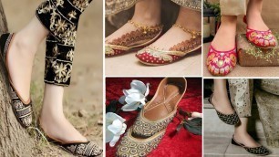 'Latest stylesh and simple khussa collection|| beautiful khussa designs 2021||Fashion Star'