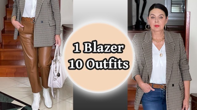 'How to style a blazer - Fashion Over 50'