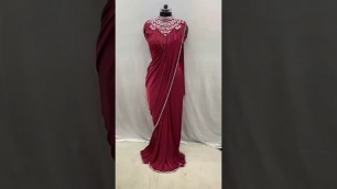 'New shrug one minute saree | Rohit fashion club'