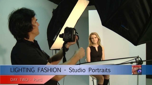 'LIGHTING FASHION : Studio Portrait Photography workshop with Anton Oparin, Jeff G. & beauty Model'