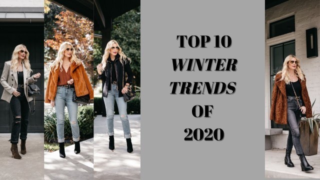 'TOP 10 WINTER TRENDS OF 2020 | FASHION OVER 40'