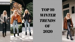 'TOP 10 WINTER TRENDS OF 2020 | FASHION OVER 40'