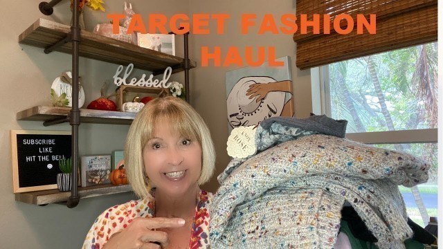 'Target Fall Fashion Haul October 2021 *Fashion Over 60*  Budget Friendly Trendy Fashion'