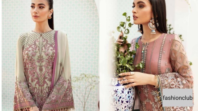 'Flossie Kuch Khas Embroidered Chiffon Collection 2021(@Fashion Club)'