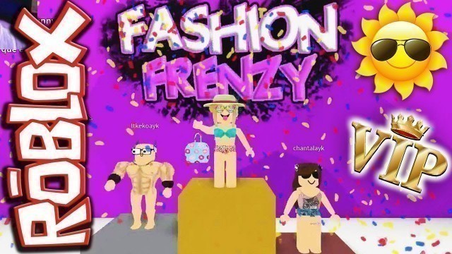 'ROBLOX: FASHION FRENZY - Fidget Spinner y Vamos a la playa ☀️