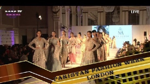 'Pakistan fashion week london  5th June  2016  2end Runway  Grand Finale'