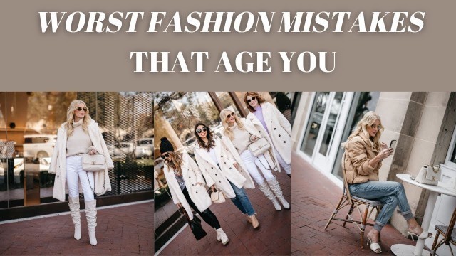 '10 Fashion Mistakes That Could Be Making You Look Older | Fashion Over 40'