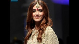 'Pakistan’s Maya Ali and Imran Abbas walking the ramp in International Fashion Show at Mondrian Doha'