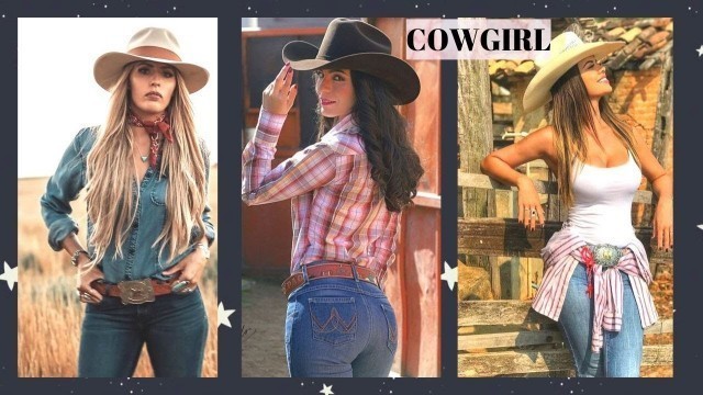 'OUTFITS ESTILO CHICA VAQUERA COWGIRL OUTFITS'