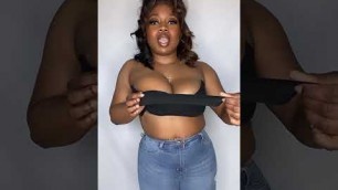 'Boob Tape Hack/ Tutorial for how to Apply True Lift Breast tape for Tube Tops'