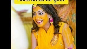 'haldi dress for girls . by Fashion club'