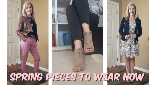 'SPRING PIECES TO WEAR RIGHT NOW! | Fashion over 50 | Bring some Spring into Your Wardrobe'